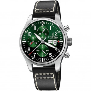 Pánske hodinky_Festina Swiss Made Automatic Chronograph PILOT F20150/4_Dom hodín MAX
