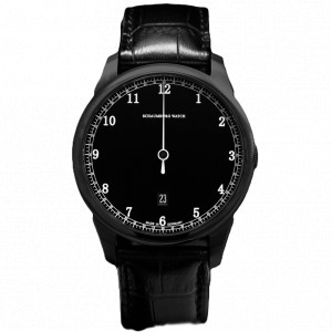 Pánske hodinky_Schaumburg Watch Gnomonik Black&White_Dom hodín MAX