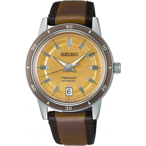 Pánske hodinky_SEIKO Presage Style 60"s SRPL75J1_Dom hodín MAX