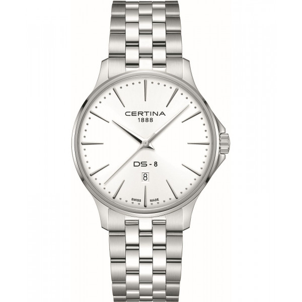 Pánske hodinky_Certina DS-8 Gent 40mm White_Dom hodín MAX